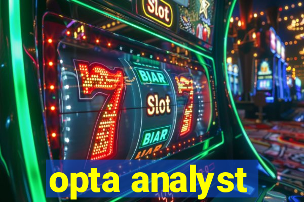 opta analyst